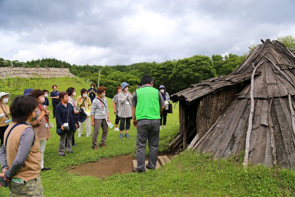 御所野遺跡の見学