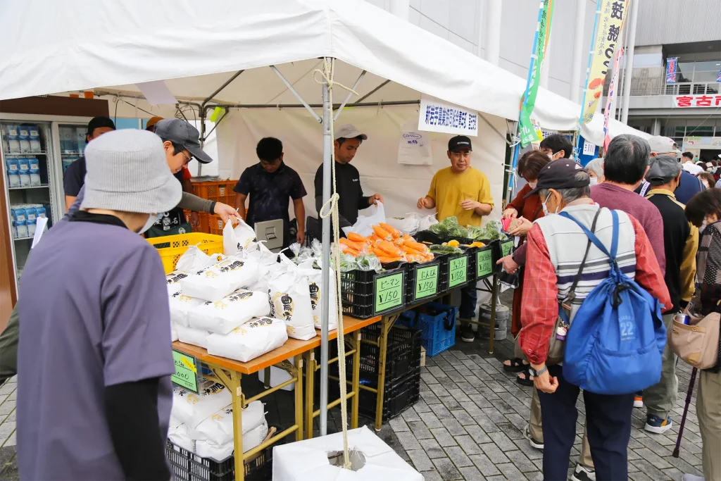 宮古市産業まつりの出店