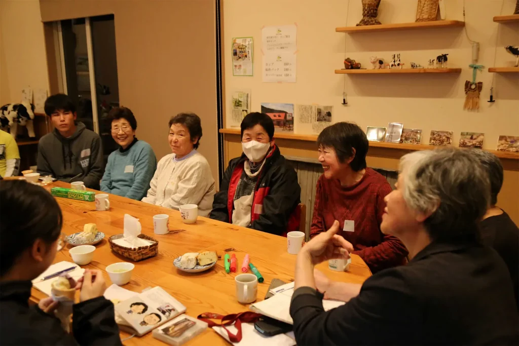 「よつば会」見学の様子