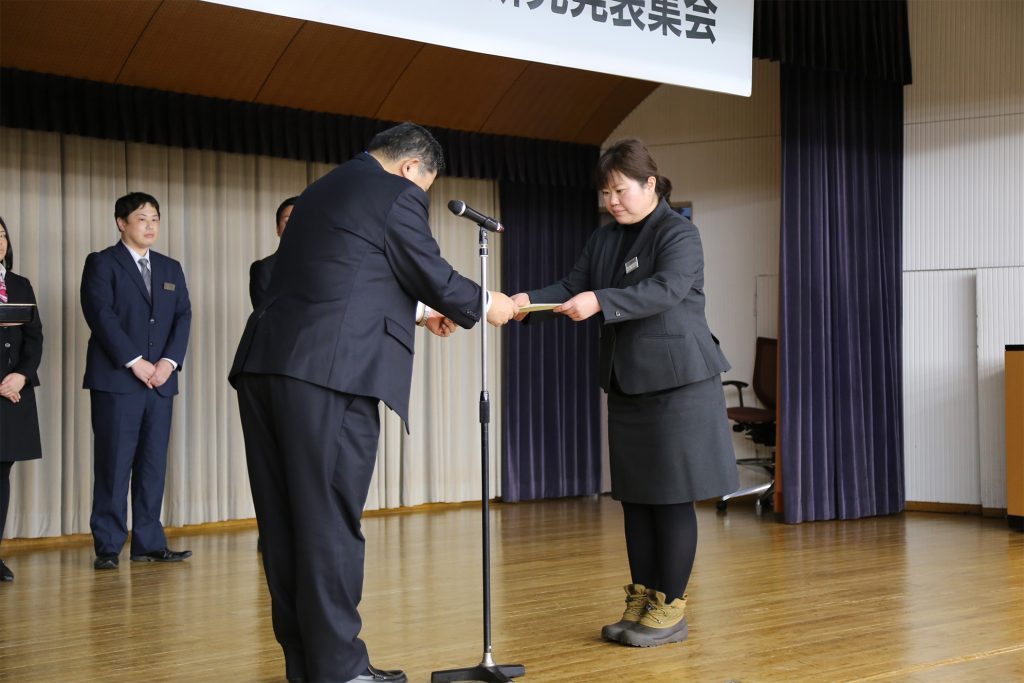 ＪＡ岩手県営農指導員研究発表集会の様子